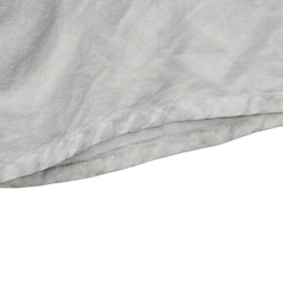 Outer Edge Pants Size Medium Linen Blend White Vacay Resort Lounge Drawstring - Picture 8 of 9